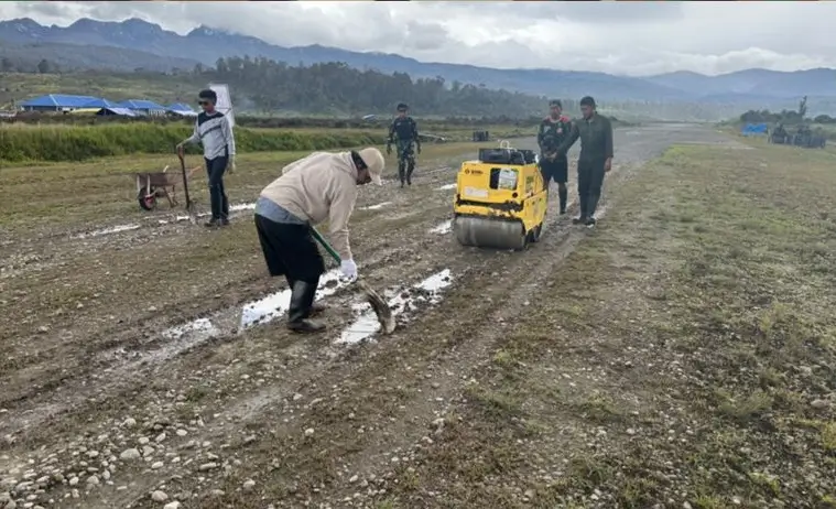 Progres Gudang Logistik BNPB di Agandugume Capai 56 Persen